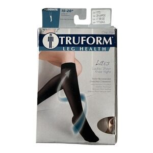 Truform - Lites Sheer Knee High (2XL) - Compression 15-20 mmHg - Light Beige